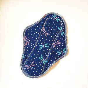 Cloth Menstrual Pad / Mild Incontinence Pad for Women. 10 inch with snap closure